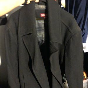 Merona Men’s Black Double Breasted Winter coat